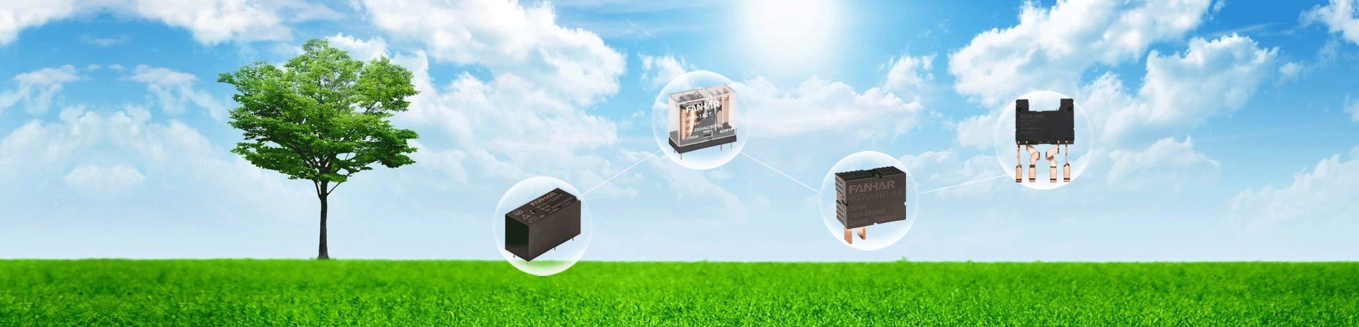 繼電器展示形象圖